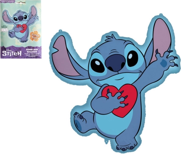 Balon foliowy Stitch 75 × 86 cm