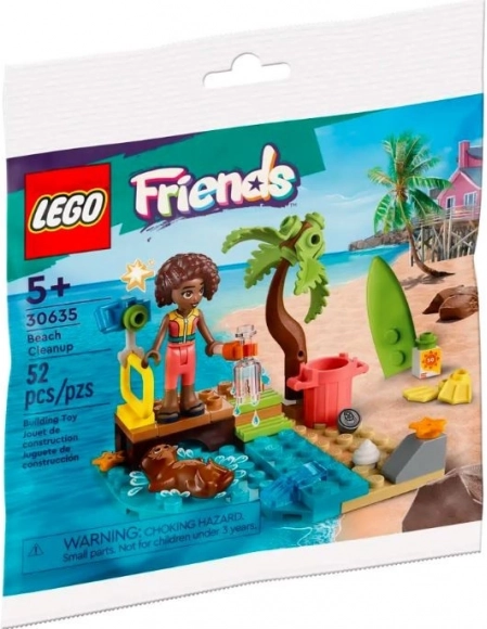 LEGO Friends – sprzątanie plaży 30635