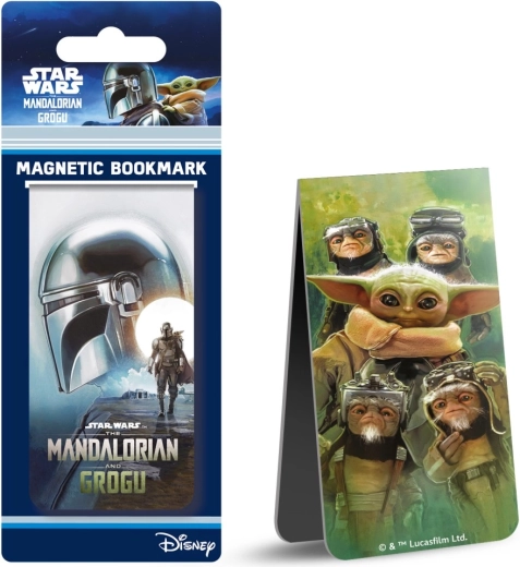 Magnetyczna zakładka Mandalorian i Grogu - 1 szt.