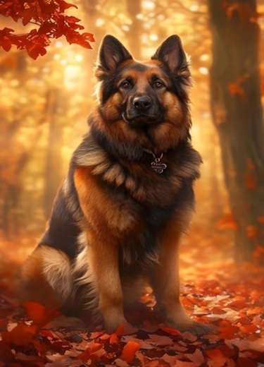 Norimpex malowanie po numerach Pasterz jesienią 40 × 50 cm