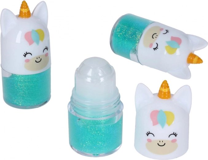 Błyszczący roll-on do ciała i twarzy niebieski Martinelia