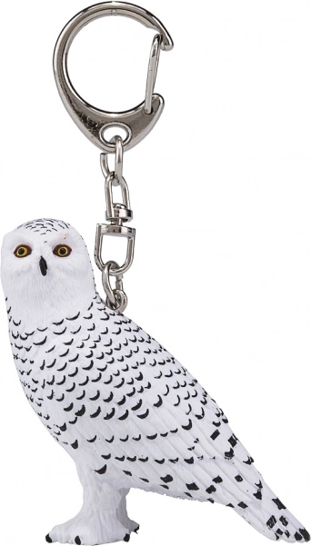 Brelok sowa śnieżna