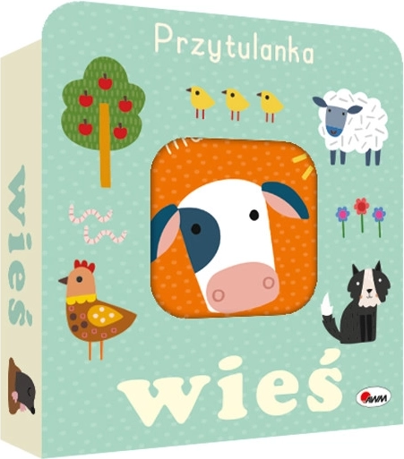 Przytulna książeczka Wieś – miękka szeleszcząca książeczka dla najmłodszych