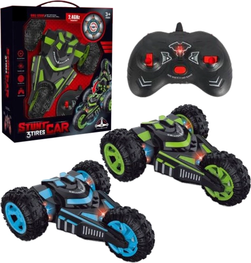 Sparkys – amfibijny samochód kaskaderski RC 4WD z obrotem 360° i LED (2,4 GHz)