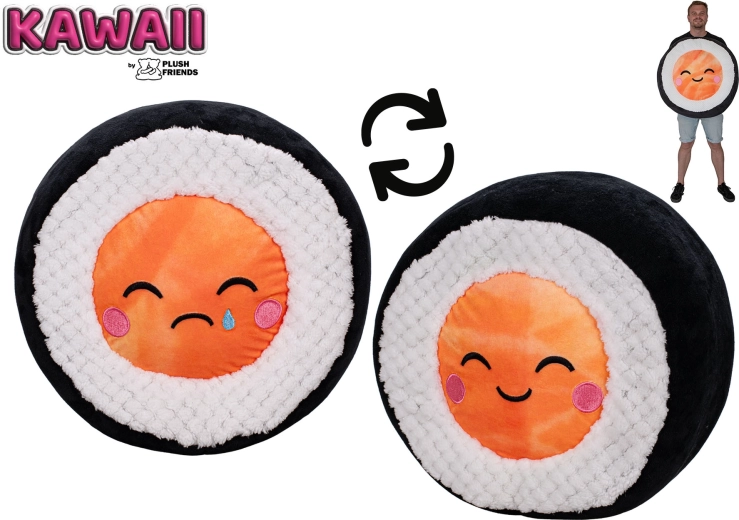 Pluszowe sushi łosoś 60 cm Plush Friends Kawaii