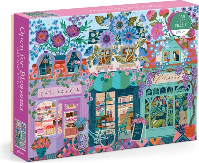 Puzzle Galison „Otwarte w rozkwicie” 1000 elementów