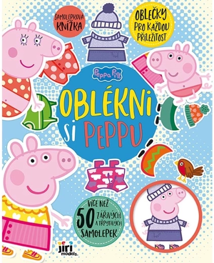 Ubierz Świnkę Peppę – książka z naklejkami