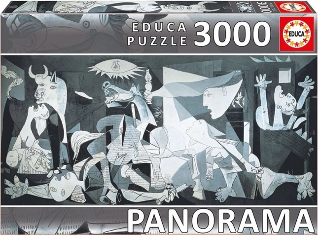Educa panoramiczne puzzle Guernica, Pablo Picasso, 3000 elementów