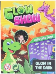 Fluorescencyjne dinozaury - zestaw dla dzieci