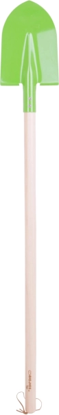 Dziecięca łopata ogrodowa Bigjigs Toys zielona
