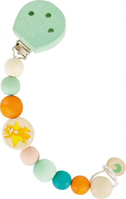 Small Foot drewniany klips do smoczka Lex