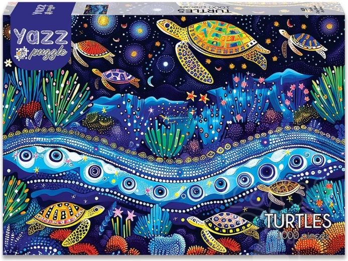 Puzzle YAZZ Żółwie 1000 elementów