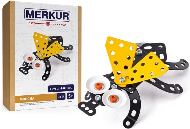 Konstruktor MERKUR mucha, 41 elementów