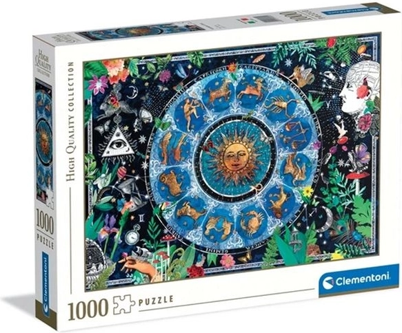 Puzzle Clementoni astrologiczna mapa 1000 elementów HQ