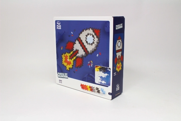 Plus-Plus Puzzle by Number rakieta, 500 elementów