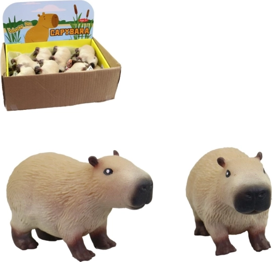 Elastyczna kapibara 10 cm - 1 sztuka