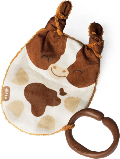 Zawieszana zabawka Ababu Cielątko ze szeleścikiem