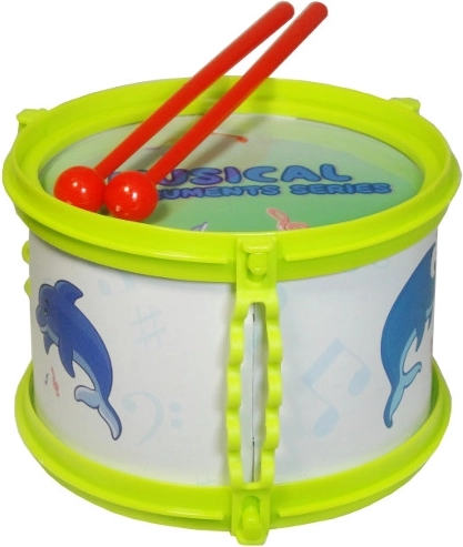 Dziecięcy muzyczny bębenek z motywem morskim