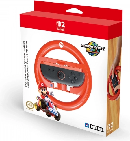 Uchwyt kierownicy HORI Mario do Nintendo Switch - 1 sztuka