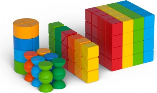 Geomag Magicube Shapes – magnetyczna układanka 164 elementów
