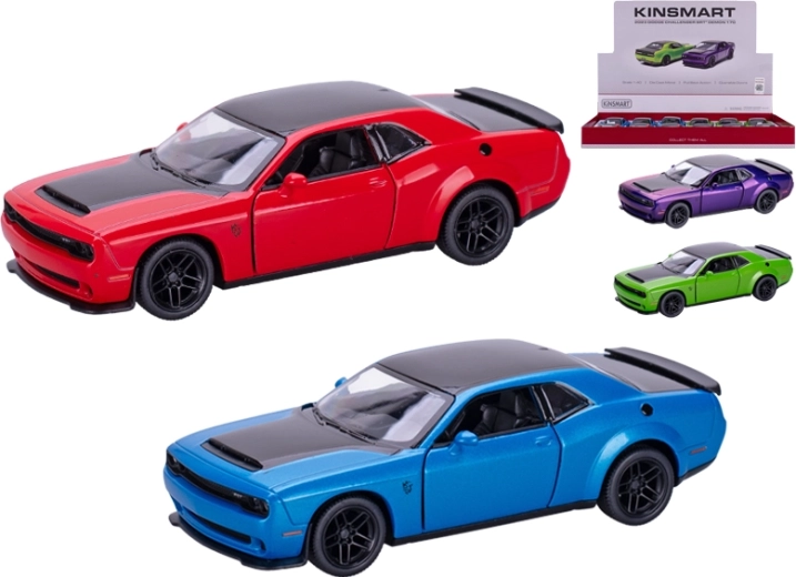 Metalowy model auta Dodge Challenger SRT 170 1:40 Kinsmart