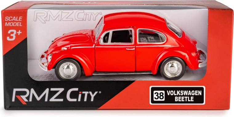 Metalowy model RMZ City Volkswagen Beetle 1967 1:32 czerwony