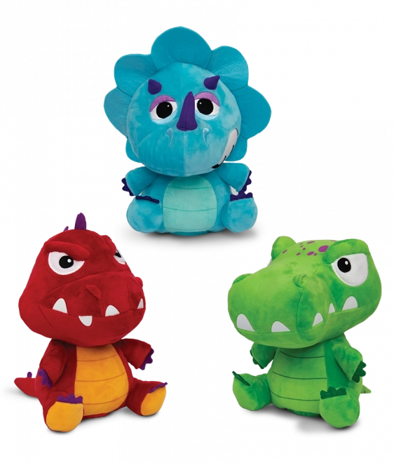 Pękające jajko dinozaura z dźwiękiem