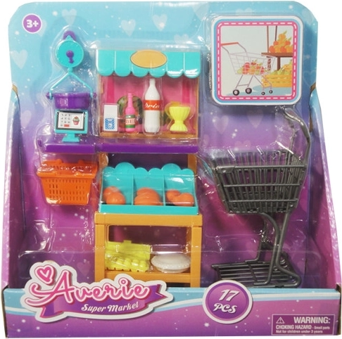 Akcesoria dla lalek – stragan z warzywami