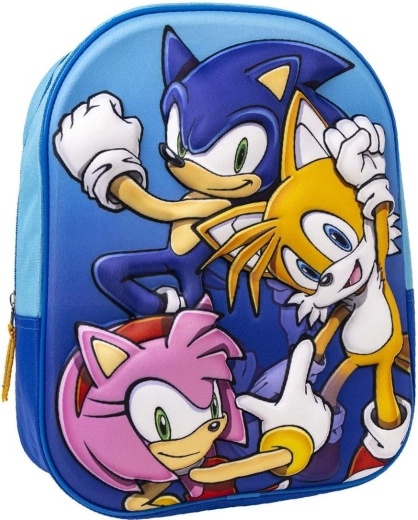 Plecak 3D Sonic - 1 szt.