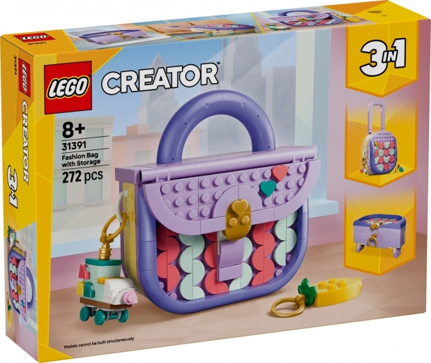 LEGO Creator 3 w 1 Modna torebka ze schowkiem