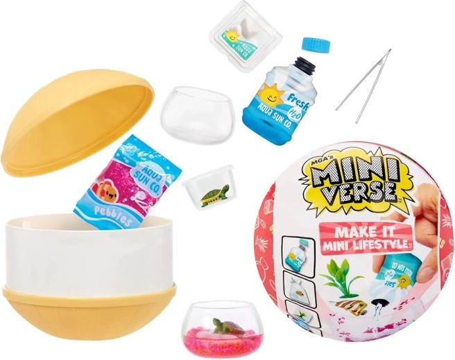 MGA's Mini Verse Make It Mini Lifestyle – kolekcjonerski mini zestaw Seria 1 (kula-niespodzianka)