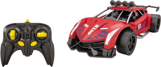 Zdalnie sterowany samochód z efektem mgły