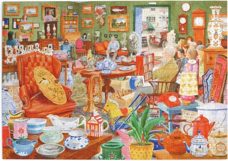 House of Puzzles Puzzle Aukcja antyków 1000 elementów