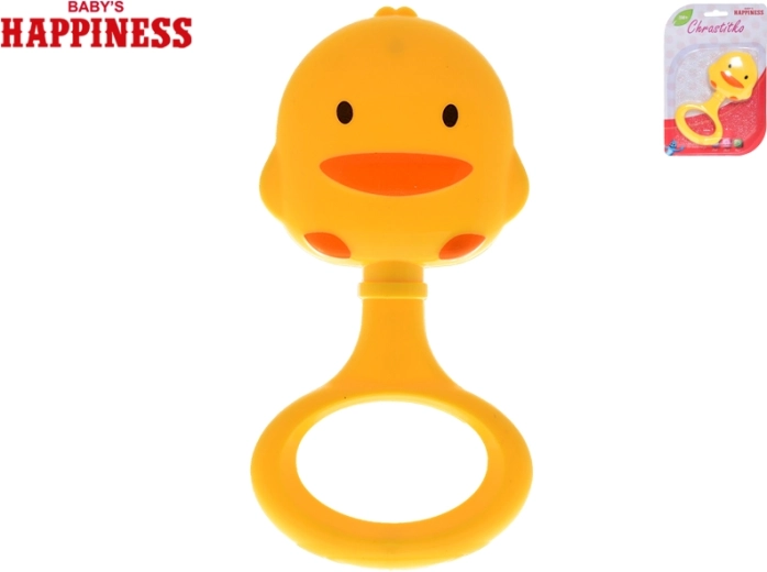 Grzechotka kaczuszka 13 cm dla niemowląt