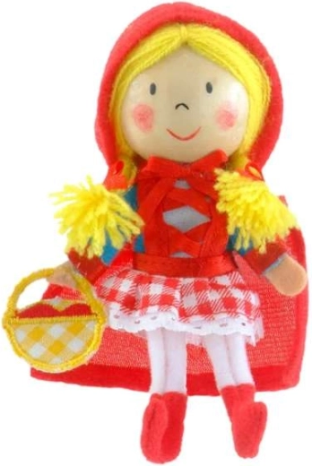 Fiesta Crafts pacynka na palec Czerwony Kapturek