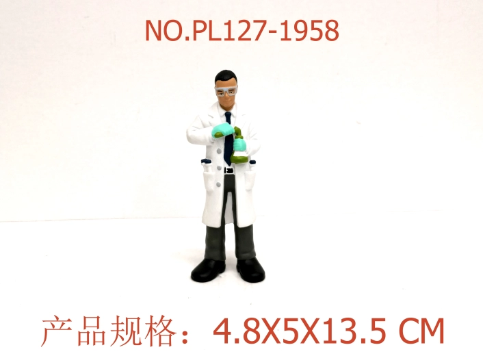 Figurka chemika 13,5 cm - 1 szt.