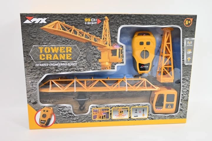 RC żuraw zdalnie sterowany z oświetleniem (99 cm)