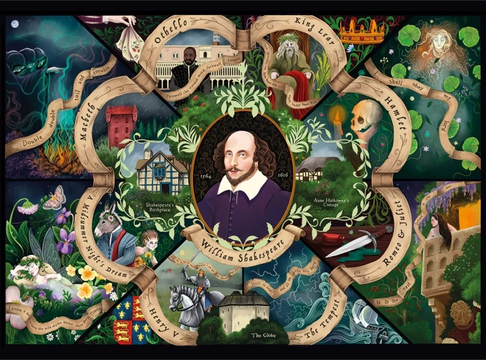 Puzzle GIBSONS Shakespeare 1000 elementów