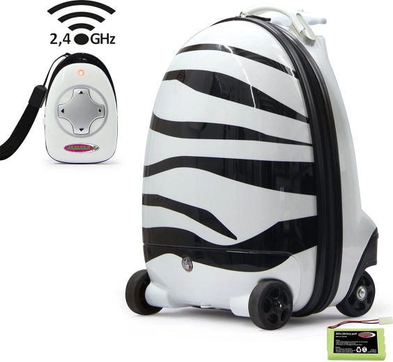 Jamara dziecięca walizka RC zebra 2,4 GHz - 1 szt.