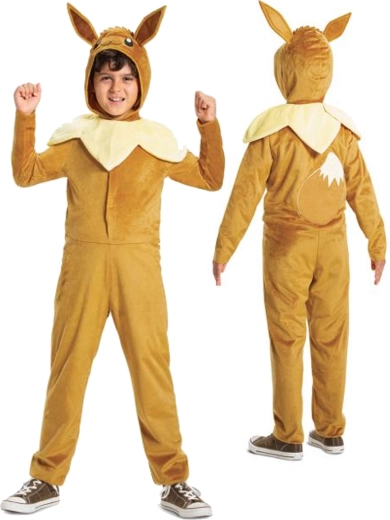 Dziecięcy kostium Pokémon Eevee kigurumi – Rozmiar 126–136 cm