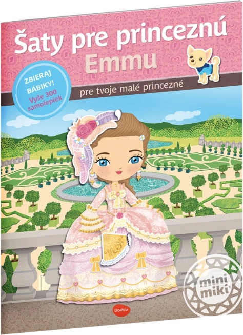 Sukienki dla księżniczki Emmy – książka z naklejkami