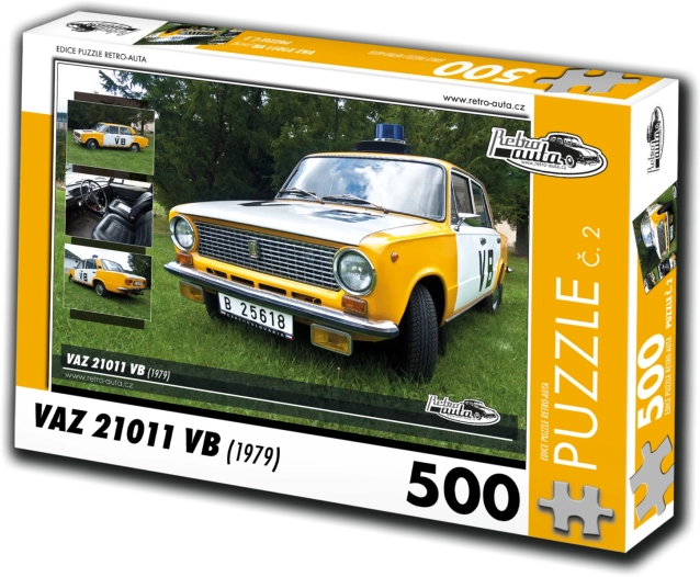 Puzzle Retro Auta VAZ 21011 VB 1979 500 elementów