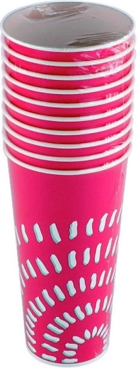 Papierowe kubki 500 ml – jednorazowe (10 szt.)