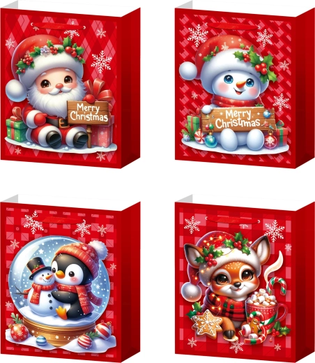 Torebka prezentowa M Święta