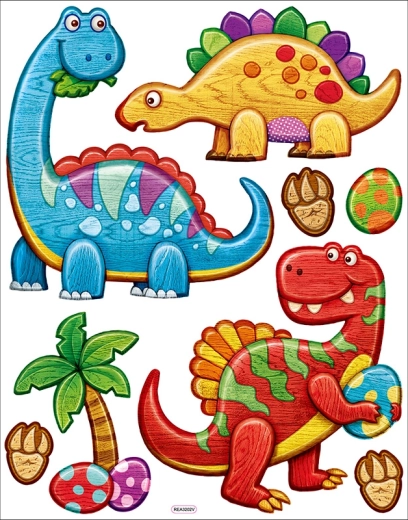 Dekoracyjne naklejki ścienne Dino