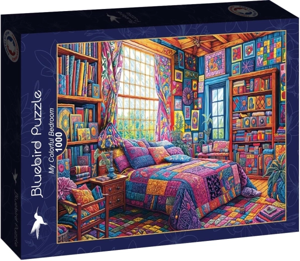 Puzzle Bluebird Mój kolorowy pokój 1000 elementów
