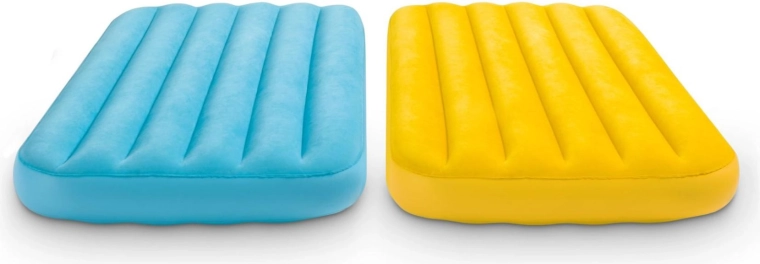 Nadmuchiwana dziecięca mata 157 × 88 × 18 cm różowa INTEX