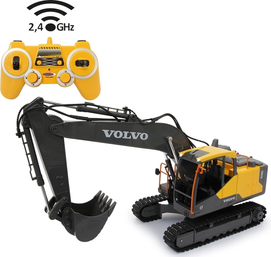 Jamara zdalnie sterowana koparka gąsienicowa Volvo EC160E 2,4 GHz 1:16 - 1 sztuka