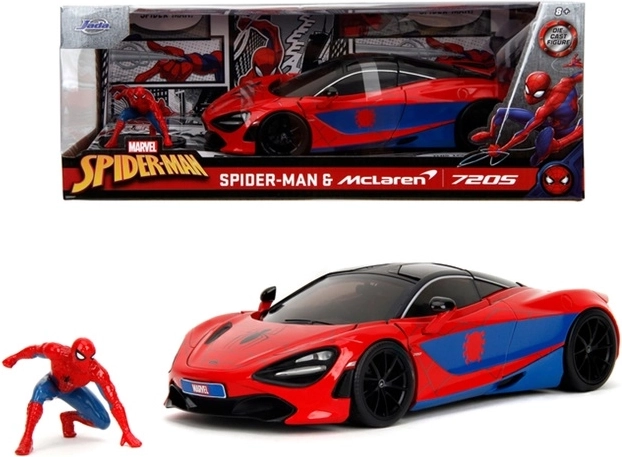 JADA Spider-Man McLaren 1:24 z figurką