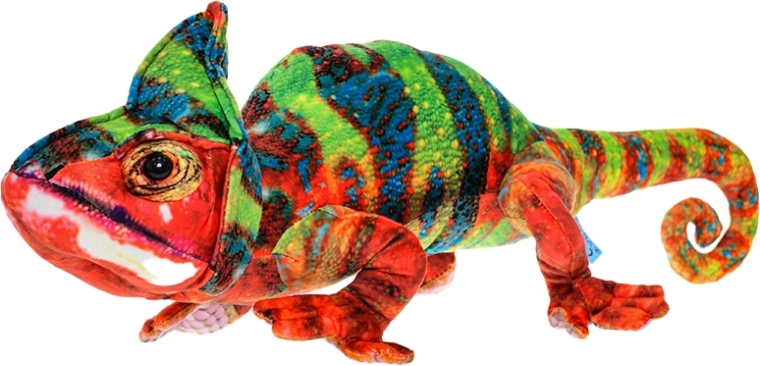 Pluszowy kameleon 55 cm dla dzieci od urodzenia